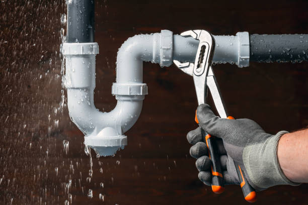 Professional Drain Cleaning technician working in Corapeake, NC